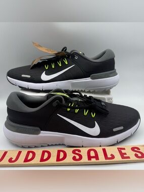 Nike Free Golf Next Nature NN Golf Shoes Black Gray Volt FN0332-001 Men’s Sizes